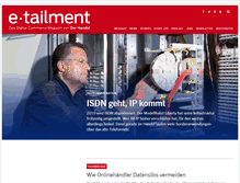 Tablet Screenshot of etailment.de